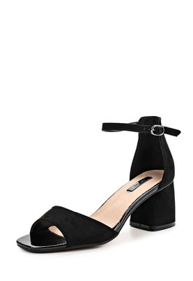 LOST INK  MACI LOW BLOCK HEELED SANDAL